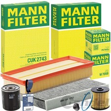 MANN INSPEKTIONSPAKET passend für PEUGEOT 508+SW I 8E 8D 2.0 HDI+BLUE 150-181 PS