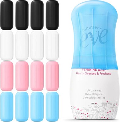 16 Pack Silicone Bottle Cover,Travel Essential for Women Men,Cruise Ship Essenti