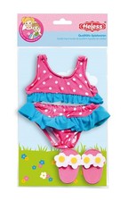 Heless 787Heless Bikini with Slipper for Doll