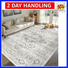 5x7 Area Rugs-Stain Resistant Washable Rugs for Living Room,Bedroom,Non Slip ...