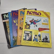 NEMO Classic Comics Library Issues #2, 5, 12, 16, 21 (5 magazines)