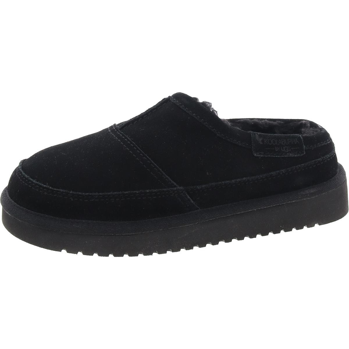 Женские шлепанцы-мокасины Koolaburra Graisen черного цвета, 5 средних размеров (B,M), BHFO 6501