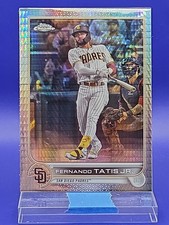 Fernando Tatis Jr 2022 Topps Chrome Sonic Prism Refractor SP 🔥 Padres