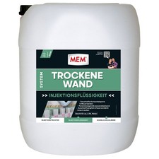 MEM Trockene Wand 60 l + 48 Trichter + 15 kg Bohrlochschlämme