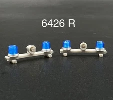 2 Pack 1/64 Blue Mars Skybolt Beacon Lightbar Siren Speaker Police Sheriff