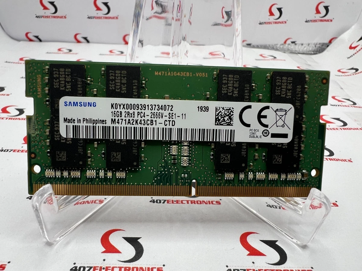 PC4-21300 (DDR4-2666) Bus Speed SO-DIMM Computer Memory (RAM) 16