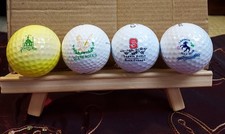 Four Logo Golf Balls