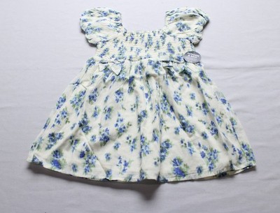 The Children's Place Girl's Floral Bow Smocked Dress JL3 Multi Size 3T NWT