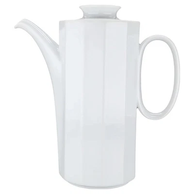 Rosenthal Polygon weiß Kaffeekanne - Bild 1 von 2