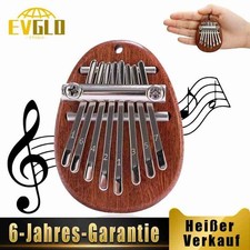 Mini Kalimba Instrument mit 8 Tasten Daumenklavier für Anfänger Kinder Geschenk