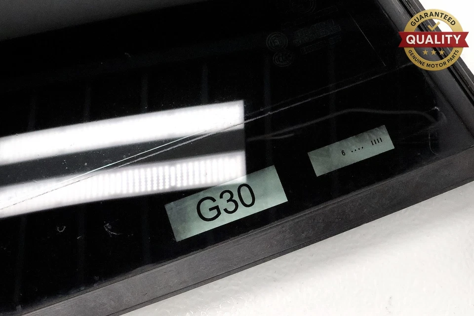2017 - 2023 BMW 540i REAR RIGHT QUARTER WINDOW GLASS OEM 7381348 Foto 2 de 4