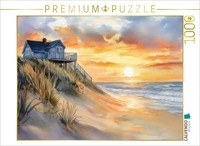 Calvendo Puzzle Sonnenuntergang Am Strabdhaus | 1000 Teile Lege-GrößE 64X48Cm Fo