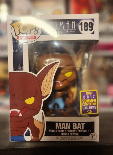 Funko Pop Batman Animated Series Man Bat 189 2017 Summer Convention Exclusive DC