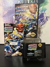Captain America and the Avengers - Sega Genesis - Auth, Working, CIB 💥