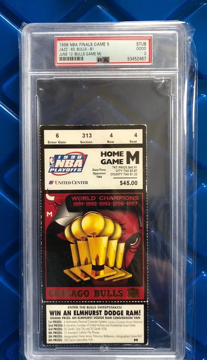 Basketball 1998 Vintage Sports Ticket Stubs for sale | eBay