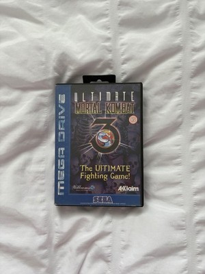 Ultimate Mortal Kombat 3 Sega Mega Drive Spiel PAL UK Retro Fighting Boxed Case