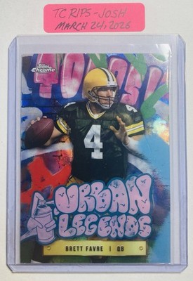2024 Topps Chrome - Urban Legends Brett Favre #UL-20 SSP Case Hit Packers HOF