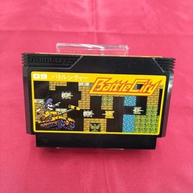 Famicom Software Model Battle City Namcot FJU21