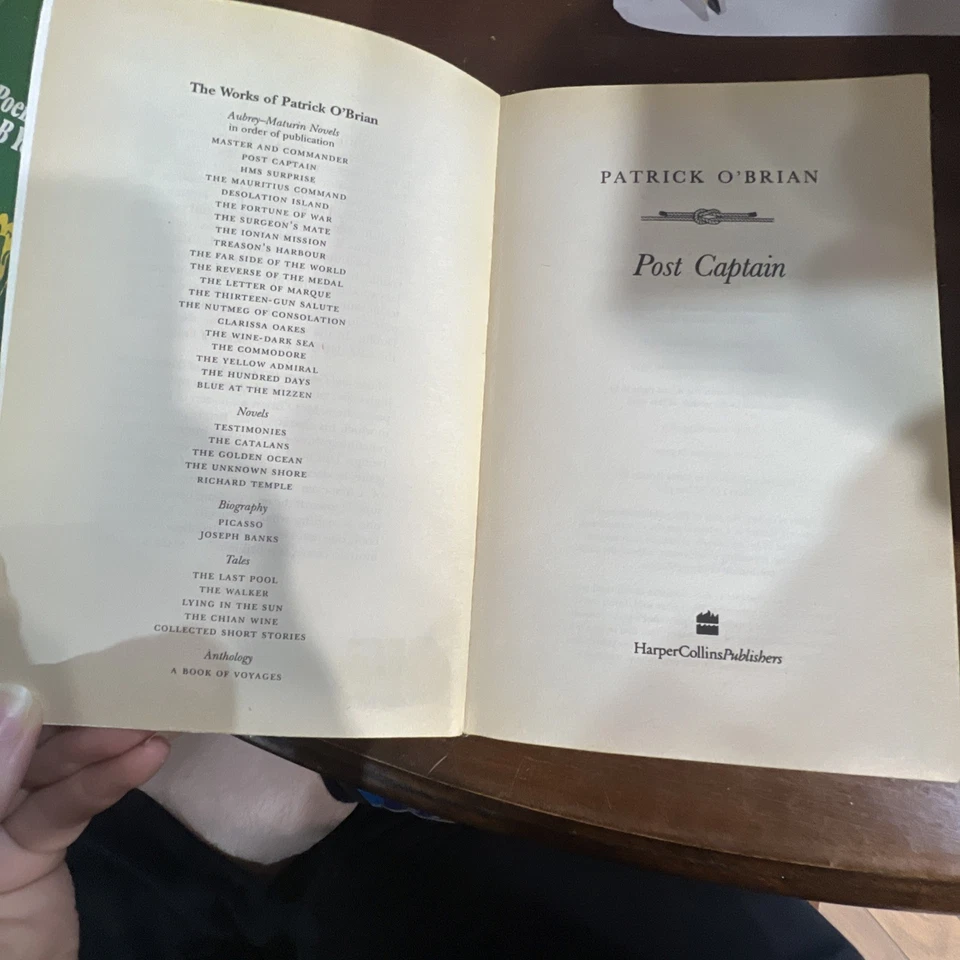 Post Captain by Patrick O’Brian (1997 Oversized Paperback) - Image 4 of 4