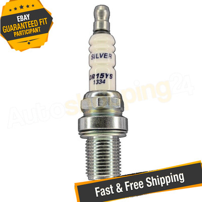 Brisk DR15YS Racing Silver Spark Plug