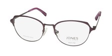 NEW JONES NEW YORK J150 PETITE GLASSES 47-16-130 METAL  PLASTIC PURPLE FULL-RIM