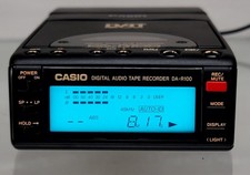 Casio Digital Audio Tape DAT Portable Recorder DA-R100 Cassette tested working