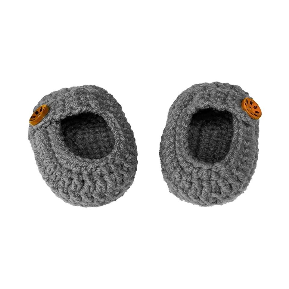 Zapatos de ganchillo para bebé Joe Eliya | Zapatos de bebé de ganchillo | 0-12 meses | Algodón Foto 3 de 4