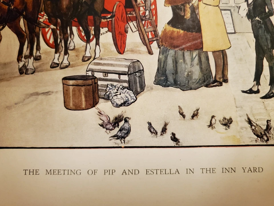 A. Ludovici Чарльз Диккенс Pip & Estella печати - Изображение 4 из 4