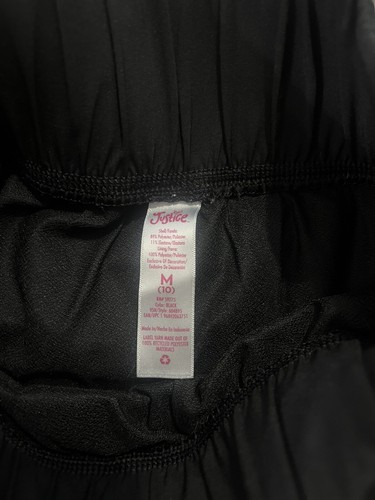 Girls Justice Outfit Tank And Shorts Black/Gray Active Outfit Size Medium (10) - Picture 5 of 5