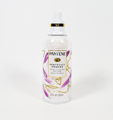Pantene pro-v PERFECTLY UNDONE Texturizing Sugar Hair Spray 3.7 fl oz NO CAP