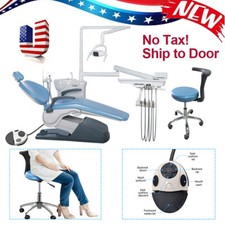 Unidad silla dental PU cuerocontrolado por ordenador motor DC + taburete Chair