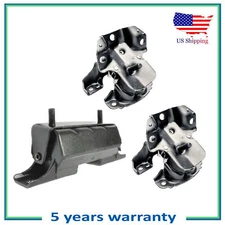 Set of 3PCS New Engine Motor & Transmission Mount For 07-13 Chevrolet 4.3L