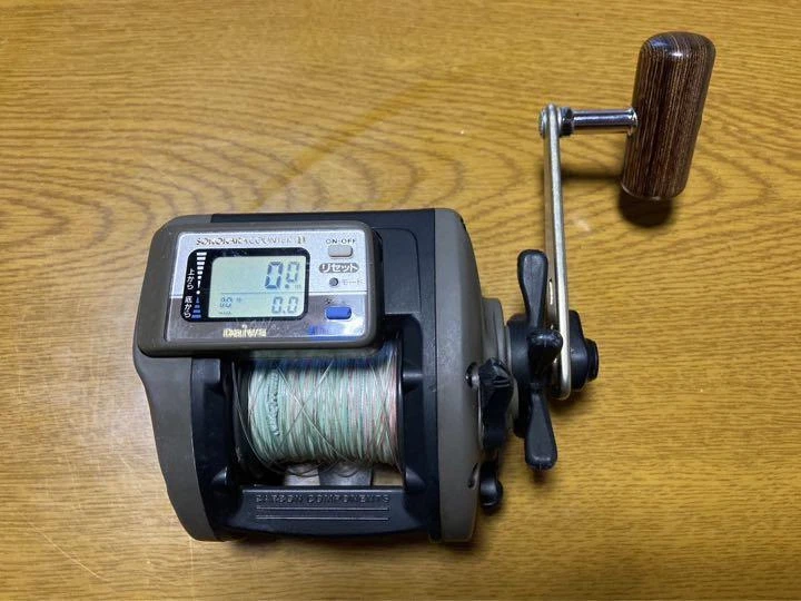 DAIWA SOKOKARA COUNTER 2 Super Tanasensor S350 JPN Electric Reel Fishing S9482