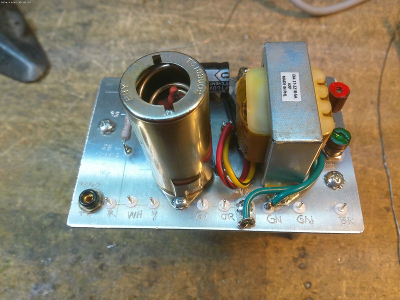 EF Johnson: Ranger keyer/bias module: Rework Ranger Wiring ver 1 to Wiring Ver 2