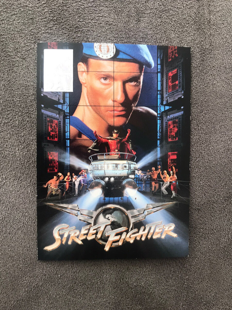 1994 Street Fighter The Movie Print Ad/Poster Jean-Claude Van Damme Promo  Art