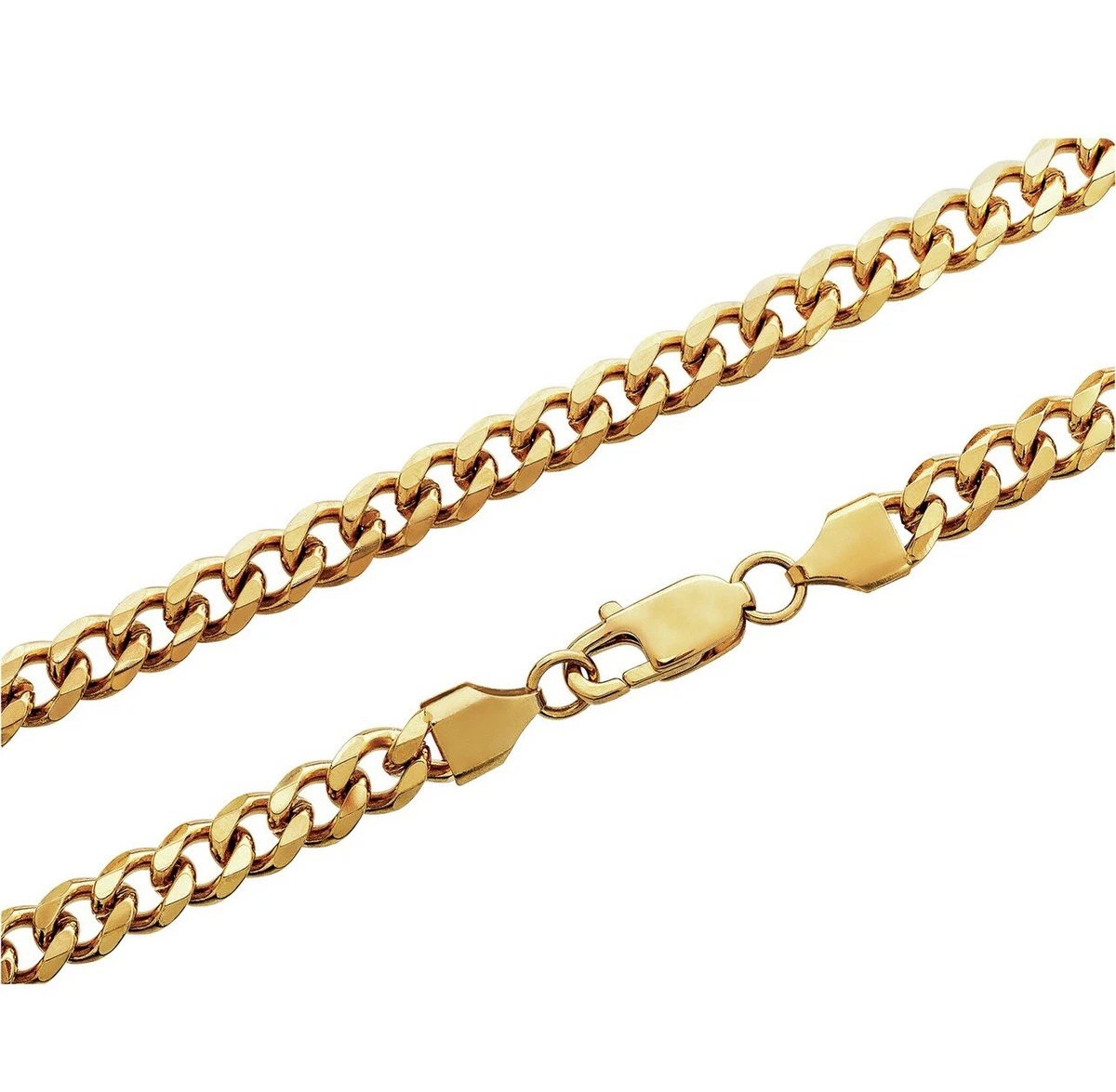 Revere men's stainless steel box curb chain deals