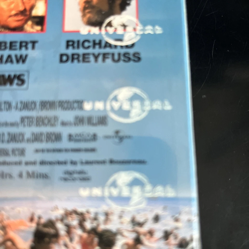 Jaws Vhs Sealed Universal Watermark Widescreen Edition - Image 3 of 4