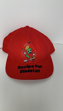 Vintage 1997 Marvin The Martian Snapback Hat Cap Looney Tunes Warner Bros Store