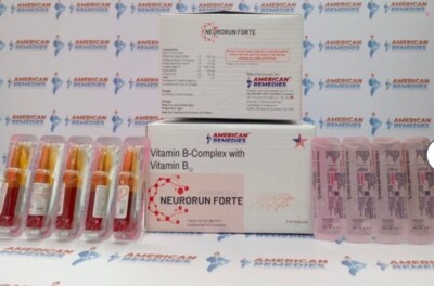 Vitamin B12- (5 X 3 ml Ampoules For Energy & Neurological Health)