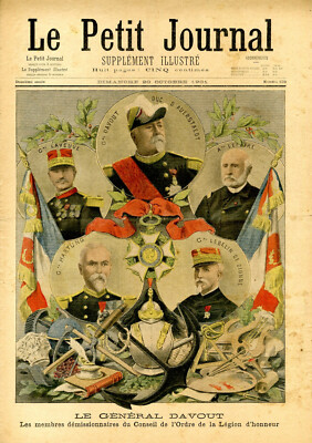 ''LE PETIT JOURNAL Nr. 570 vom 20.10.1901'' GENERAL DAVOUT / TOD COLONEL DE SAVIGNAC