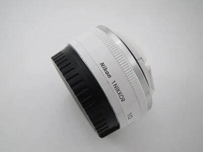 compatible 1 NIKKOR 10mm f/2.8 Lens White For J1 J2 J3 J4 J5 V1 V2