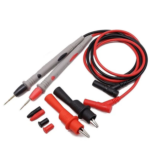 Messkabel Messleitung Prüfkabel Multimeter Prüfspitzen Krokodilklemme 1000V 20A - Bild 7 von 7