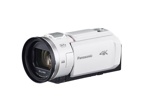 Panasonic 4K Digital Video Camera HC-VX3-W 5-Axis Hybrid Image