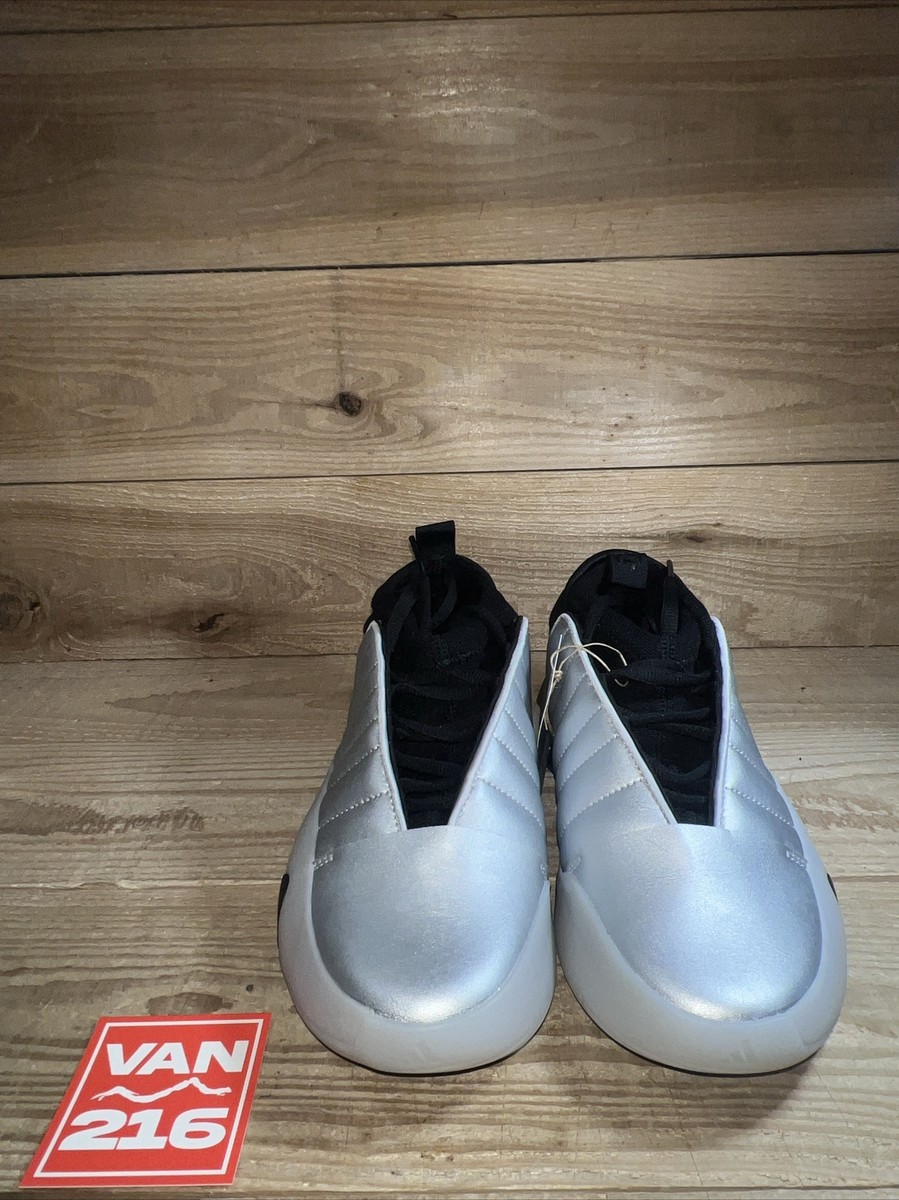 NEW: SZ 7: Adidas Harden Vol. 7 Silver Metallic Black
