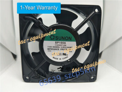 SUNON SP100A 1123XST.GN AC115V 0.26A 12cm Fan Cabinet Cooling Fan Axial Fan