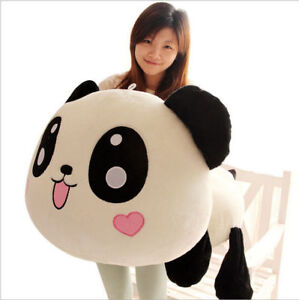 70CM Kawaii Plush Doll Toy Animal Big Giant Panda Pillow Stuffed Bolster Gift