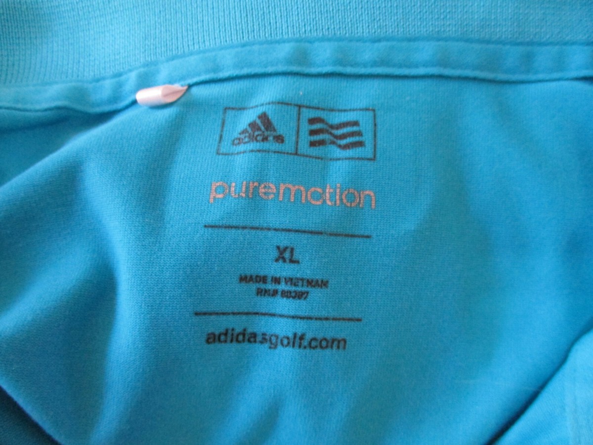 adidas Puremotion Golf Polo Size XL Embroidered Central Oregon | eBay
