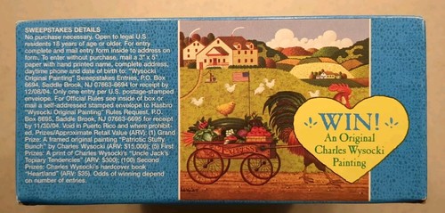 CHARLES WYSOCKI Americana Rooster Express 1000 Piece Puzzle Approx. 23x26" 2003 - Picture 5 of 7