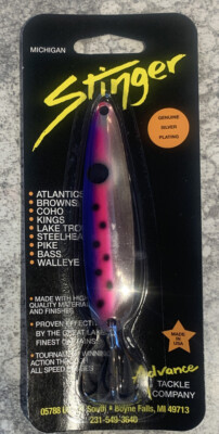 Cucchiaio Da Traina Michigan Stinger – Colore Salmone, Per Trota Iridea, Salmone E Steelhead