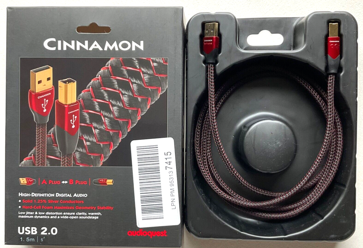 美品】audioquest carbon USBケーブル CtoB 果てしなく 